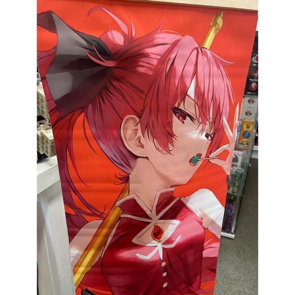 Puella Magi Madoka Kyoko Sakura Wall Scroll Tapestry Print On Synthetic Canvas - Picture 2 of 3